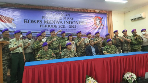 Korps Menwa Indonesia Didorong Ikut Mewujudkan Indonesia Emas 2045