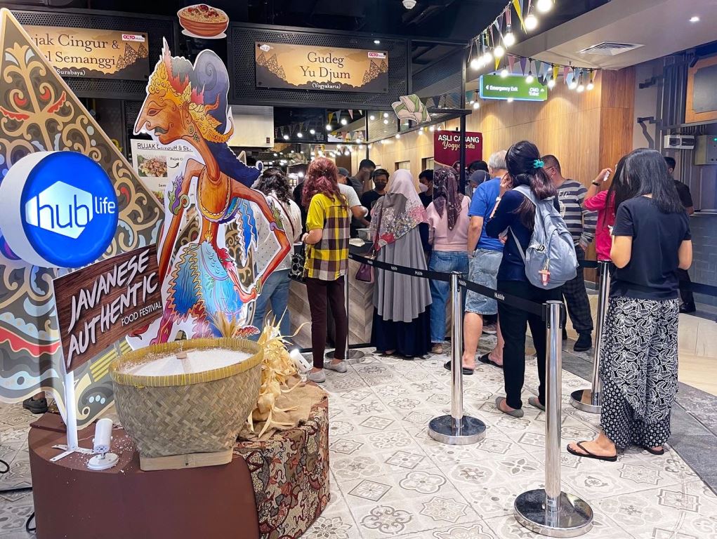 Javanese Authentic Food Festival di Hublife dari 6 hingga 17 April 2022. (Foto: Hublife)