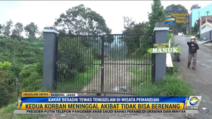 Kakak Beradik Tewas di Pemandian Air Panas