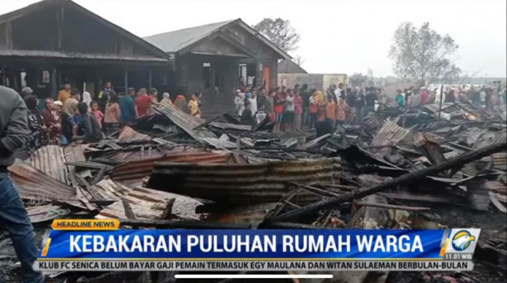 67 Rumah di Tanjungbalai Ludes Dilahap Kebakaran