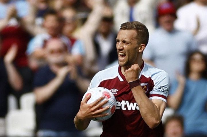 Tomas Soucek jadi Penyelamat West Ham saat Menjamu Burnley