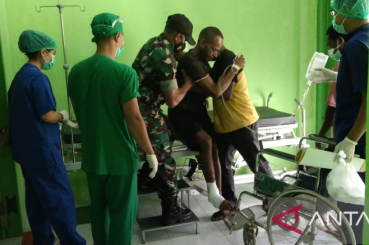 Pria Bersenjata Parang Serang Posramil Maybrat, Papua Barat