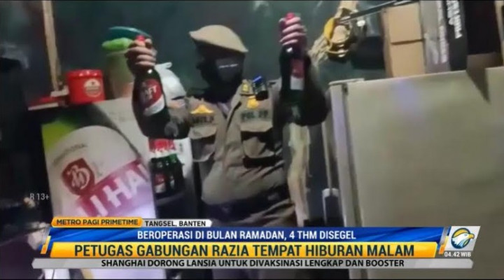 4 Tempat Hiburan Malam di Tangsel Disegel