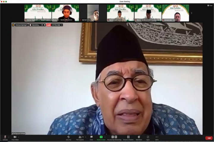 Quraish Shihab Sampaikan Pesan 'Pencerah Kehidupan' kepada WNI di AS