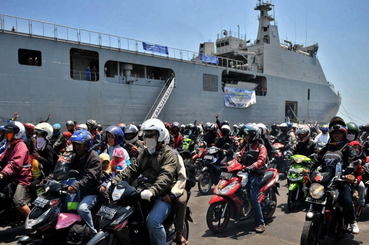 Ini Syarat Mudik Gratis Bawa Motor dengan Kapal Laut