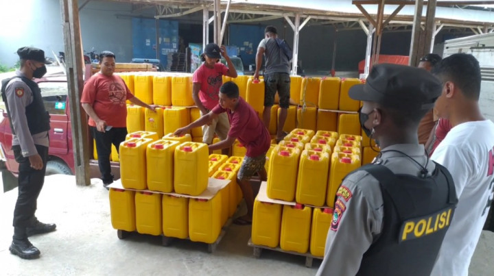 Polisi Sorong Kawal Ketat Penyaluran Minyak Goreng Curah