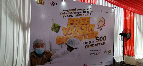 MS Glow Gelar Vaksinasi <i>Booster</i> dan Mudik Gratis untuk Masyarakat