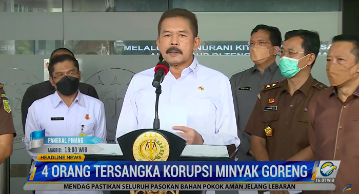 4 Orang Ditetapkan Jadi Tersangka Korupsi Minyak Goreng