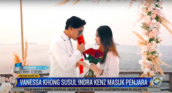 Vanessa Khong & Rudianto Pei Susul Indra Kenz Masuk Penjara