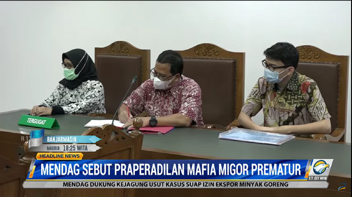 Mendag Sebut Praperadilan Mafia Migor Mengada-ngada