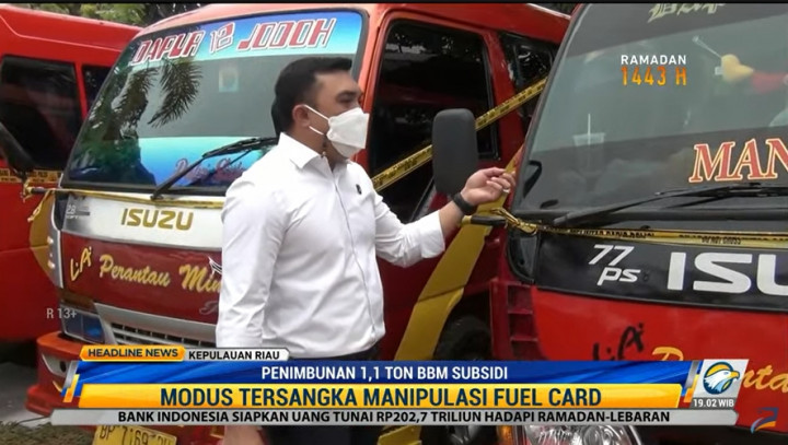 Penimbunan 1,1 Ton BBM Subsidi