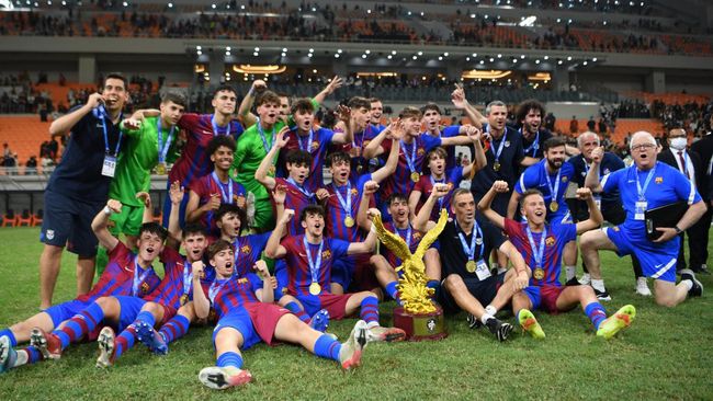 Tekuk Atletico Madrid 1-0, Barcelona Juara IYC 2022