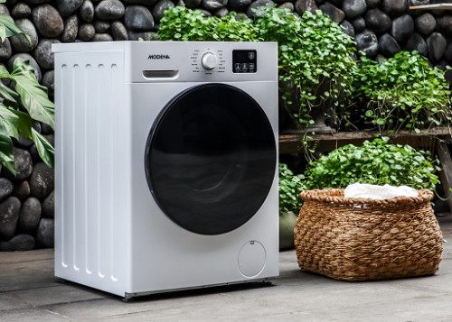 MODENA meluncurkan Washing Machine WF 1030 VDWH, mesin cuci ini memiliki kapasitas 10 kilogram. (Foto: Dok. Modena)