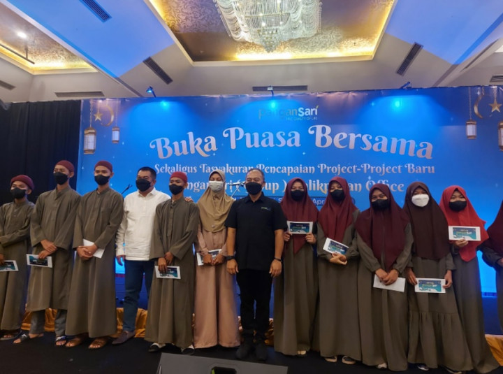 PT Pangansari Utama Region 2 Balikpapan Gelar Bukber dan  Santunan Anak Yatim