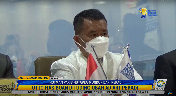 Hotman Paris Sampaikan Alasan Mundur dari Peradi