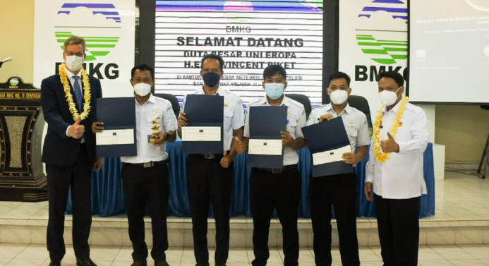 EU Awards 4 Bali BMKG Researchers