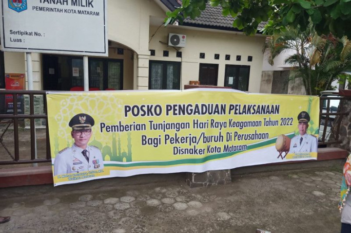 Disnaker Mataram Siapkan Posko Pengaduan THR Pekerja