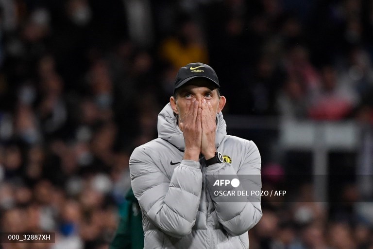 Pelatih Chelsea Thomas Tuchel-Foto AFP