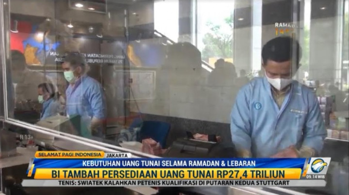 BI Tambah Rp27,4 Triliun untuk Ketersediaan Uang Tunai