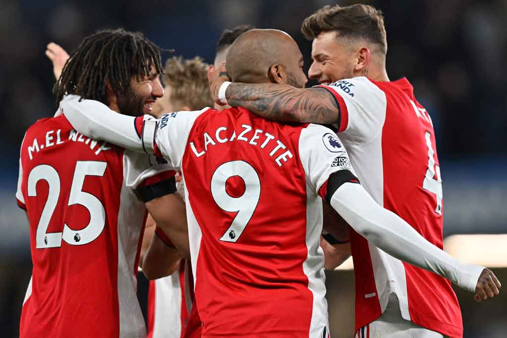 Liga Inggris: Hajar Chelsea 4-2, Arsenal Dekati Zona Liga Champions