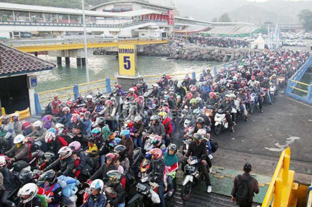 Ilustrasi mudik naik motor - - Foto: dok MI