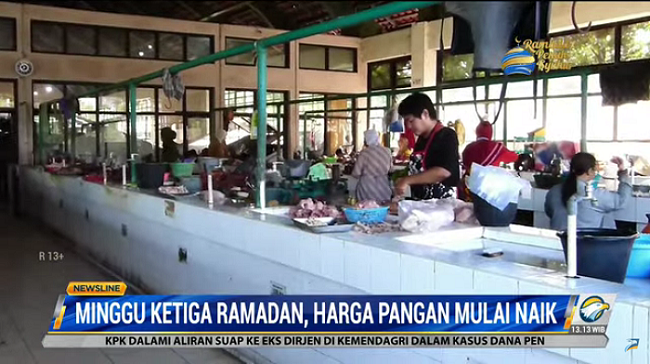 Minggu Ketiga Ramadan, Harga Pangan Merangkak Naik