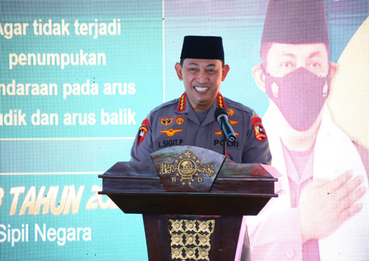 Kapolri Ajak Masyarakat Vaksin <i>Booster</i> agar Idulfitri Aman