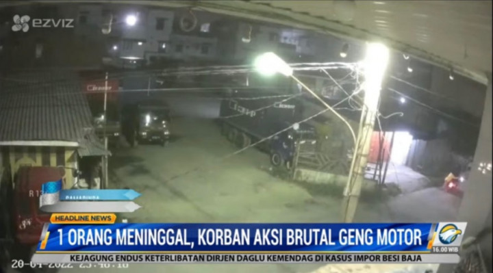 Aksi Brutal Geng Motor di Medan, Satu Orang Tewas