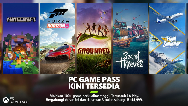 PC Game Pass Microsoft Resmi Tersedia di Indonesia, Langganan Mulai dari Rp15 Ribu