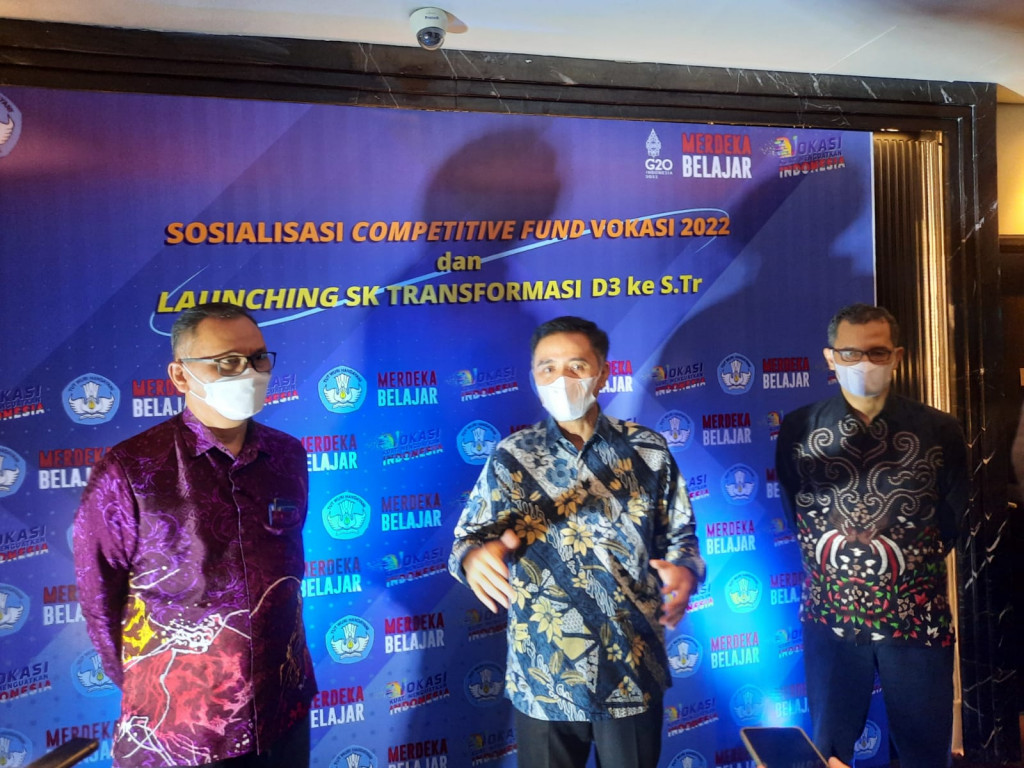 Sosialisasi Program Competitive Fund Vokasi 2022. Foto: Medcom.id/Citra Larasati