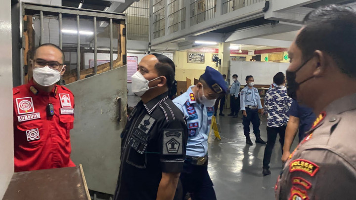 Gelar Razia Serentak, Kanwil Kemenkumham DKI Cegah Peredaran Narkoba di Lapas