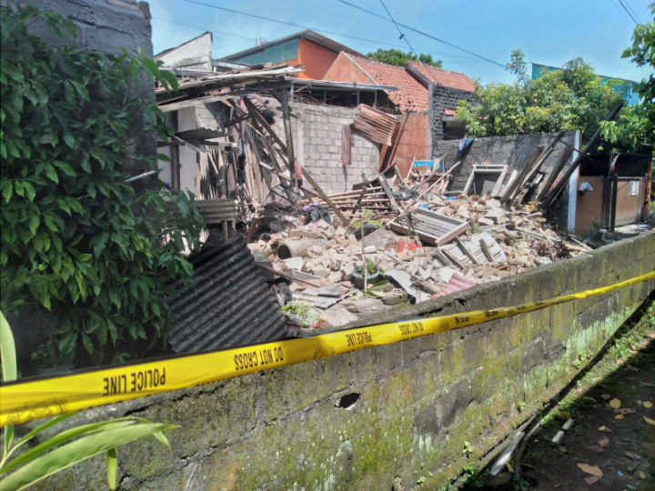 Rumah Warga Sleman Hancur Akibat Ledakan Petasan