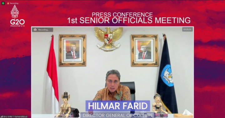 SOM G20: Kemendikbudristek Dorong Kebudayaan untuk Hidup Berkelanjutan
