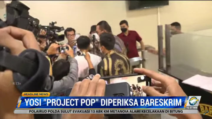 Yosi Project Pop Diperiksa Terkait Investasi Bodong DNA Pro