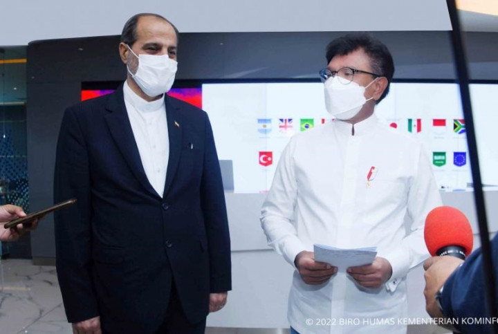 Menkominfo Perkuat Hubungan Bilateral dengan Iran