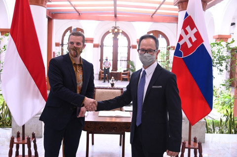 Indonesia-Slovakia Sepakat Perkuat Kemitraan Bilateral