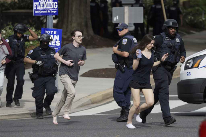 3 Orang Ditembak, Lingkungan Kelas Atas Washington di-Lockdown