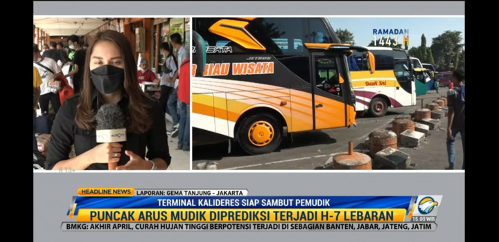 Terminal Kalideres Belum Ada Lonjakan Penumpang Jelang Arus Mudik