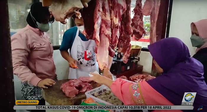 Stok Cukup, Harga Daging Tetap Naik Jelang Lebaran