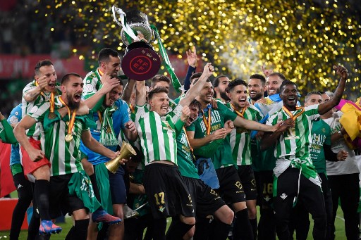 Real Betis Angka Trofi Copa del Rey 2021--2022
