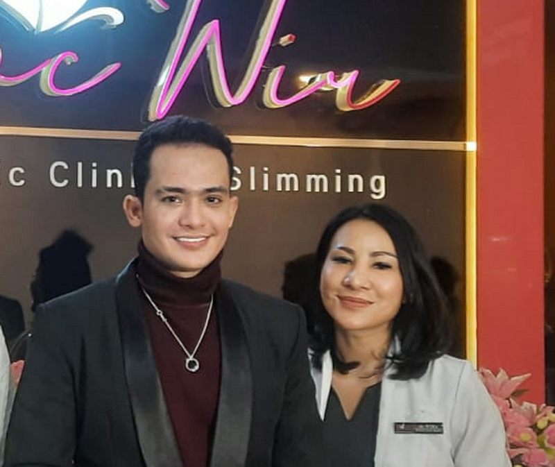 Hud Filbert dan dr. Wira Astuty (Foto: instagram)