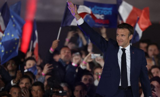 Emmanuel Macron Kembali Terpilih sebagai Presiden Prancis