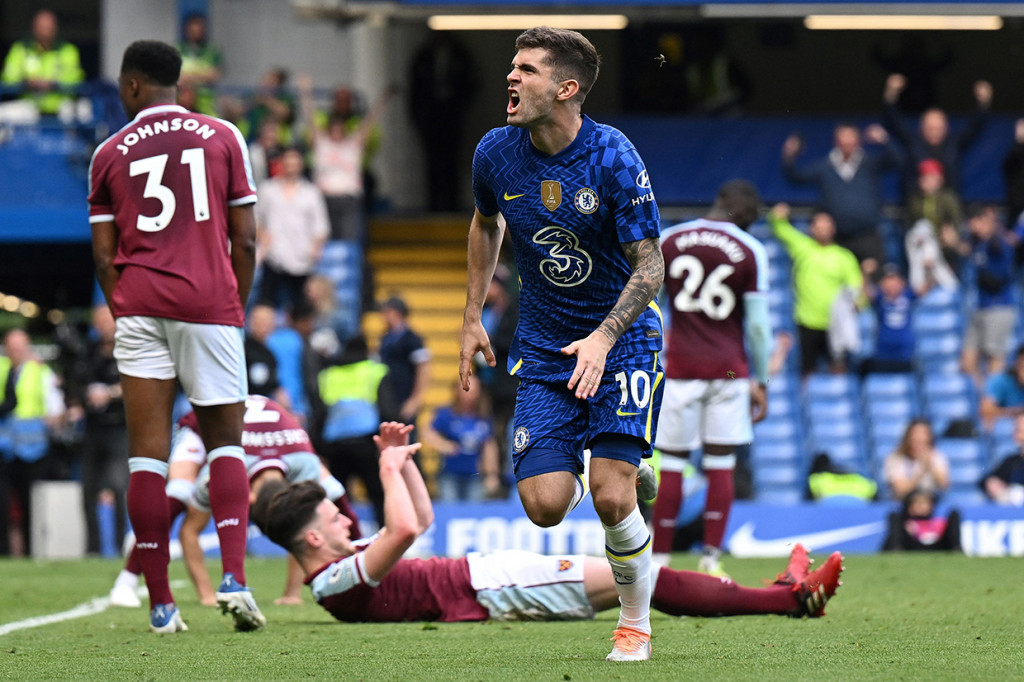 Chelsea Vs West Ham: Gol Telat Pulisic Menangkan The Blues