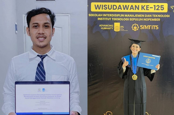 2 Mahasiswa Program Magister Manajemen Teknologi ITS Raih IPK Sempurna