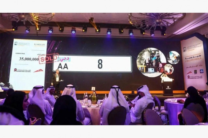 Gila, Crazy Rich Beli Nomor Pelat Mobil Senilai Rp136 Miliar