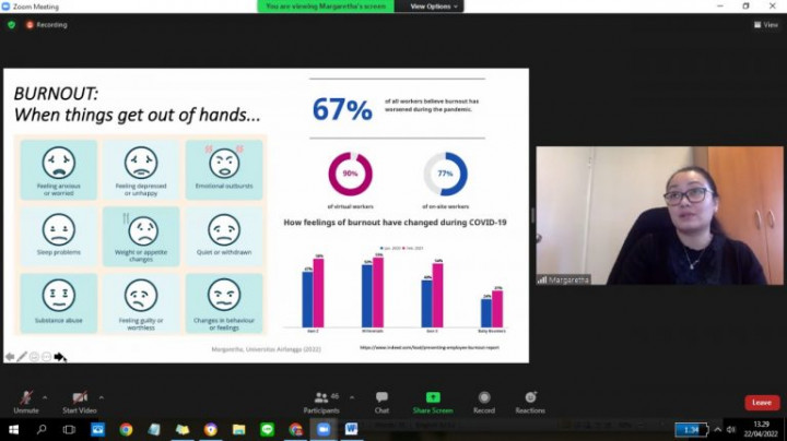 Dosen Psikologi Unair Bagikan Cara Mengenali dan Mengatasi <i>Burnout</i>