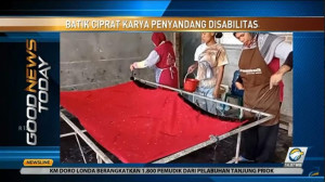 Batik Ciprat Berkualitas Karya Penyandang Disabilitas