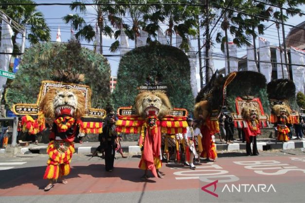 Khawatir 'Dicaplok' Malaysia, Seniman Surabaya Desak Pemerintah Daftarkan Reog ke UNESCO