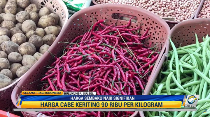 Waspada, Harga Cabai Mulai Tak Masuk Akal