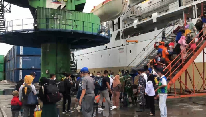 Di Pelabuhan Ini, Puncak Arus Mudik Sudah Terlewati